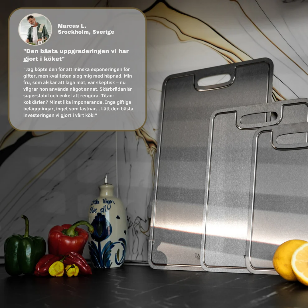 TitanPure™ - Skärbräda i Titanium