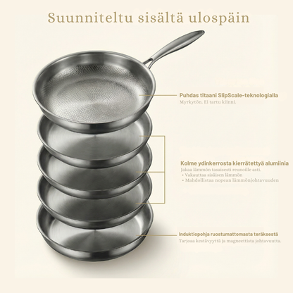 TitanPro™ G5 -titaanipaistinpannu