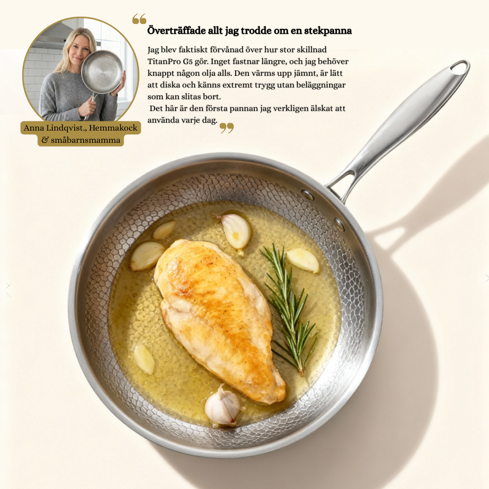 T-Wok™ One Wokpanna i Titanium